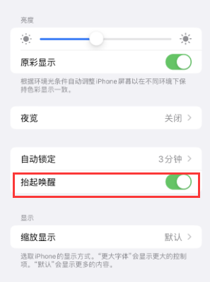 迎江苹果授权维修站分享iPhone轻点无法唤醒怎么办