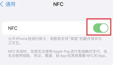 迎江苹果维修服务分享iPhone15NFC功能开启方法 